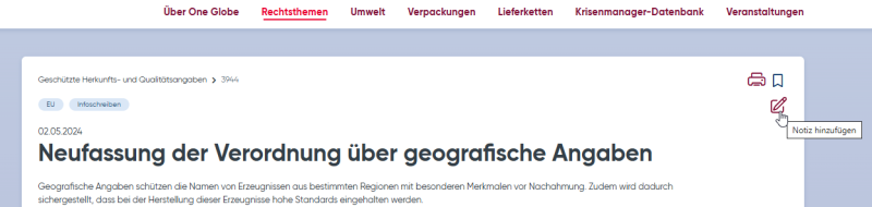 Screenshot Erstellung Notiz