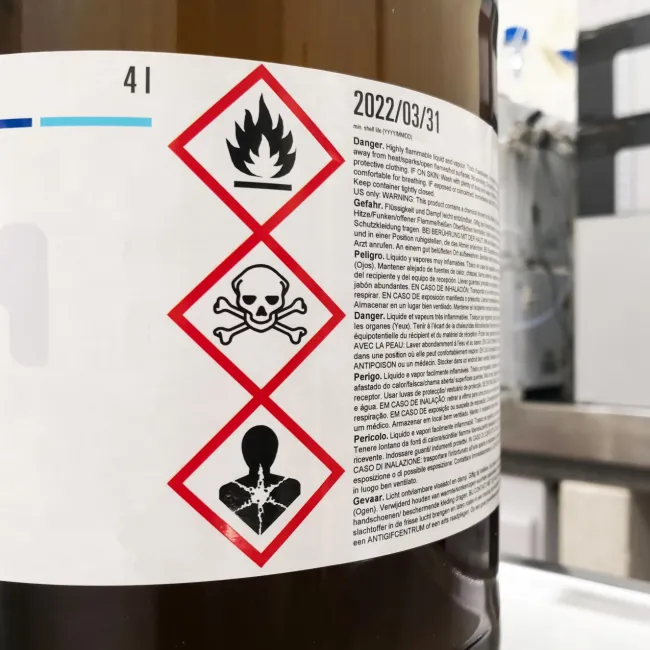 Abbildung des Fachthemas Chemikalienrecht