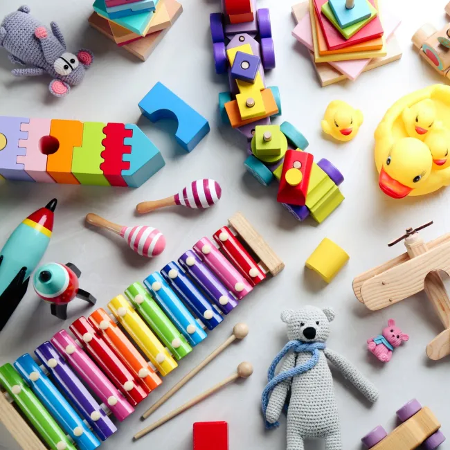 Abbildung des Fachthemas Spielzeug und Unterhaltung